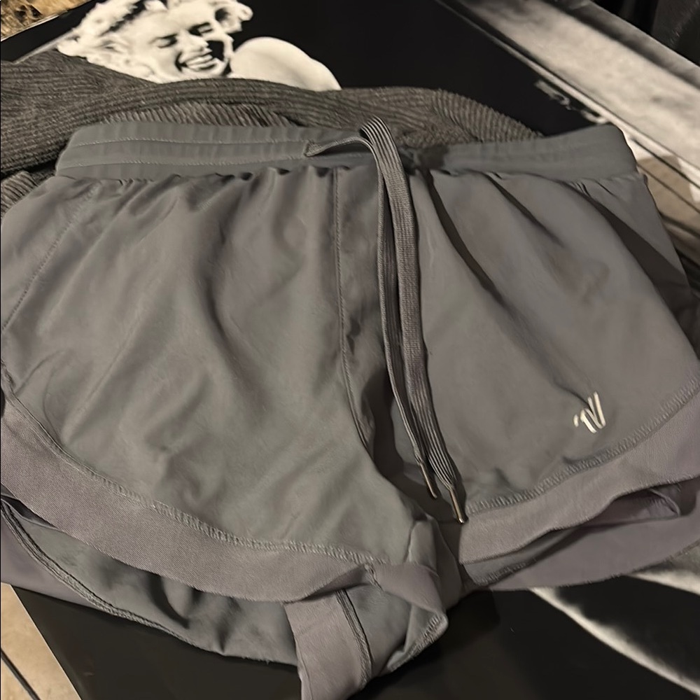 Gray Athletic Shorts varsity spirit